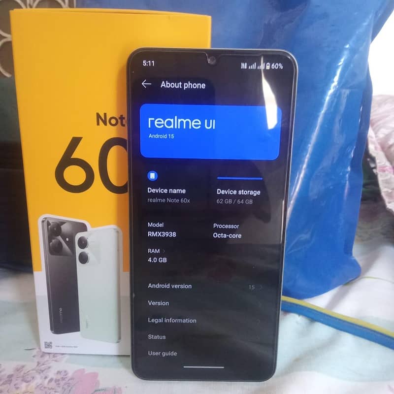 Realme Note 60x 1