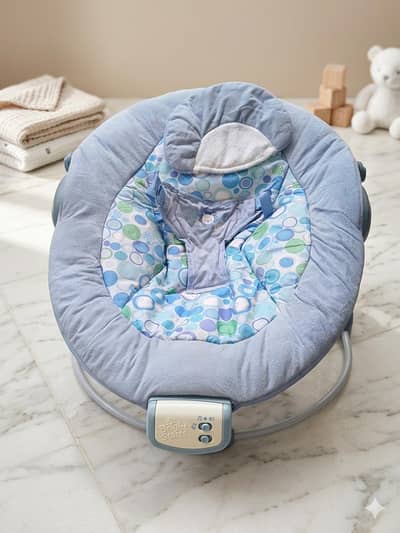 Bright Starts Baby Bouncer – Gently Used | Excellent Condition