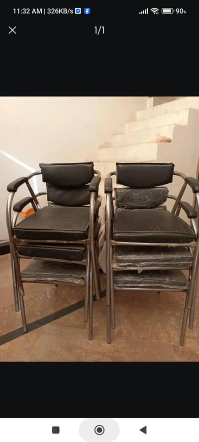 6 Customer chairs for sale condition 9/10