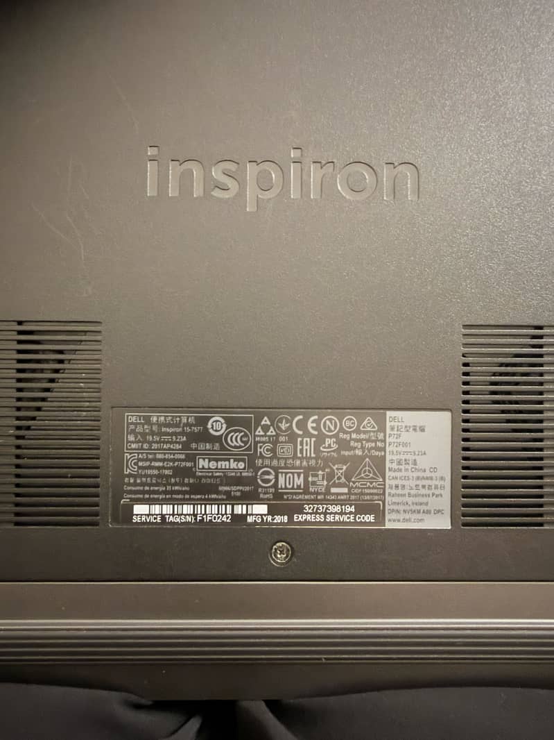Dell i7 7th Generation 5