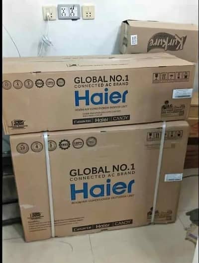 Haier 1Ton inverter ac new Dabba pack