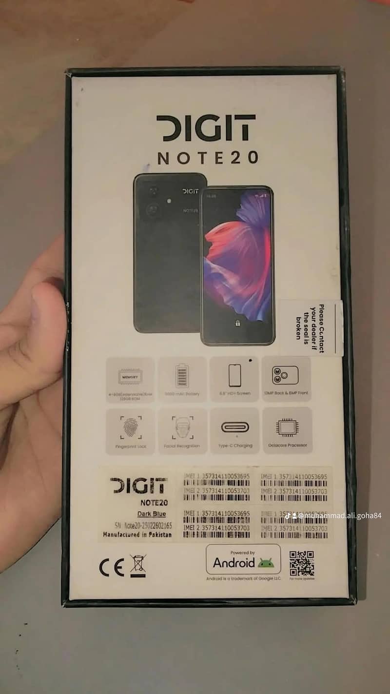 digit note 20 4