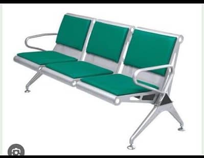 3 Seater Steel Chair | Waiting Bench | Visitors benches | Benches
