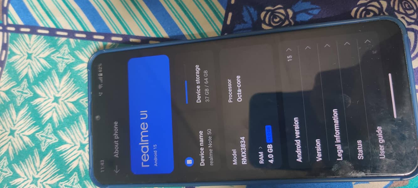 Realme Note 50 with box exchange possible 4