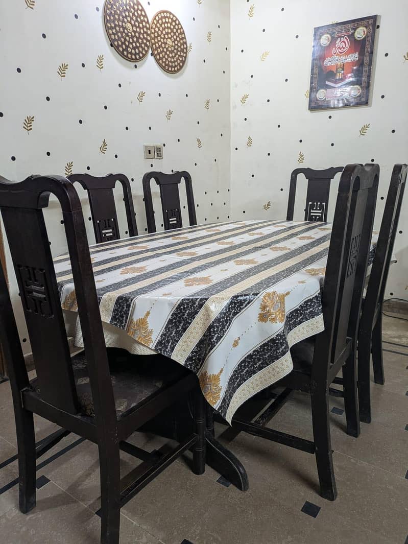 wood dining table 2
