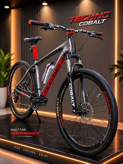 cycle mtb 29er aluminium frame  cobalt 720 mm handlebar short stem