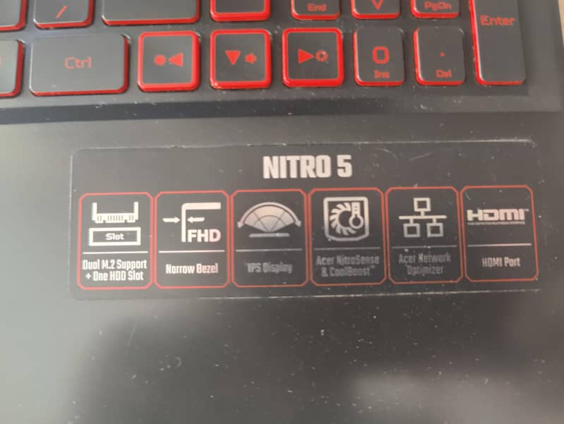 Acer Nitro 5 AN515-54 | i5 9th Gen | 16GB RAM | GTX 1650 | 512GB SSD 4