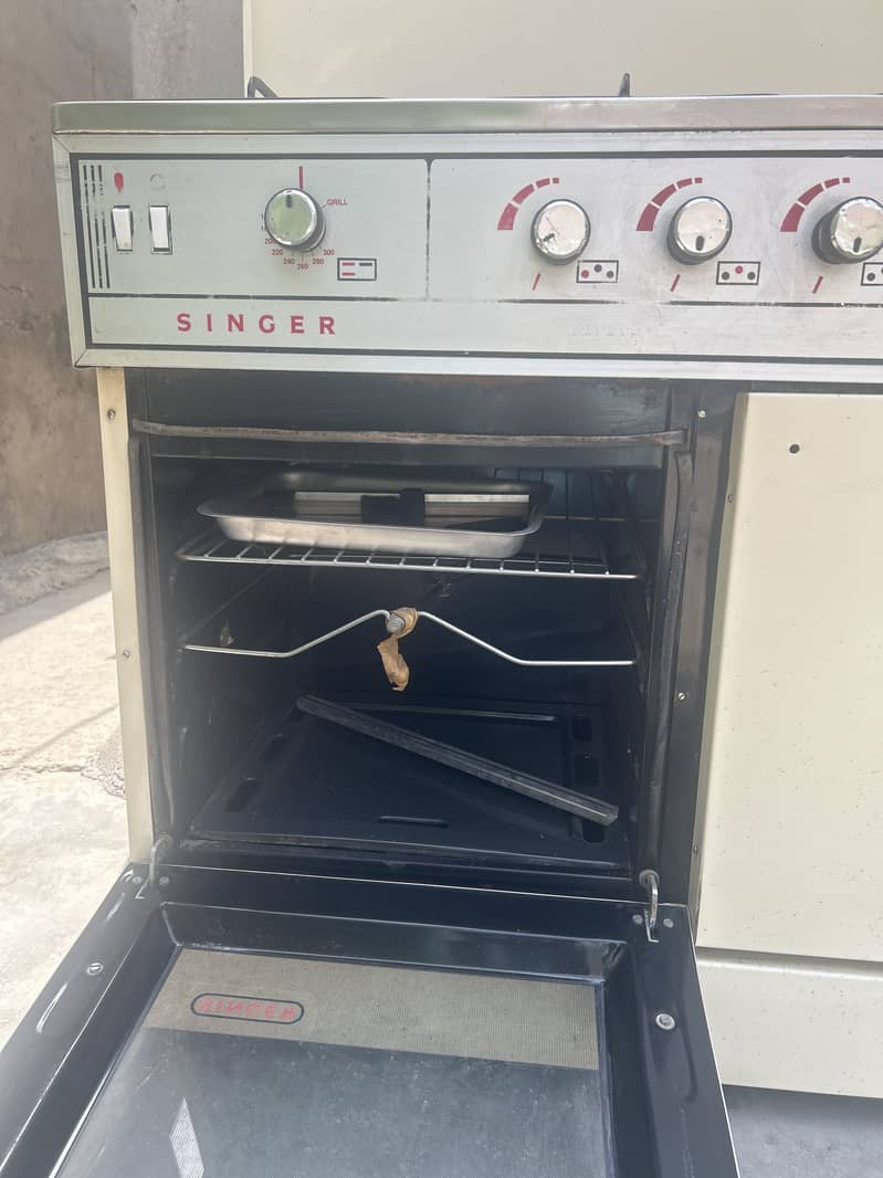 Cooking range 1