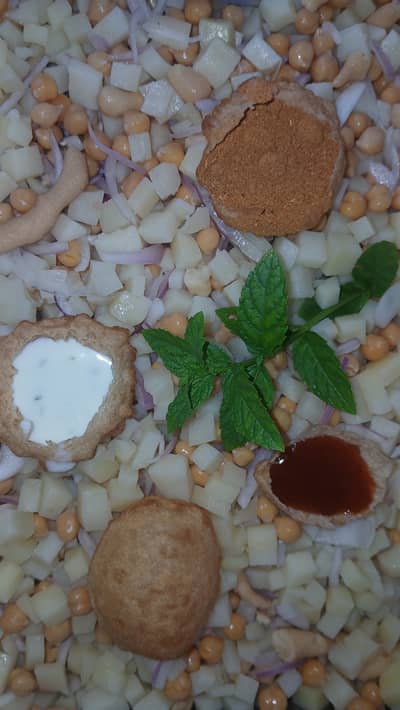 Chana chaat