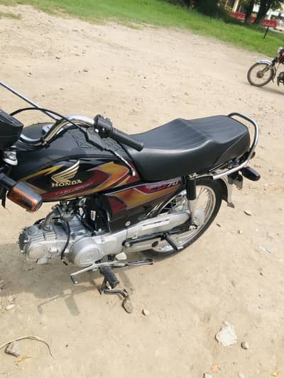 Honda Cd70 Colour Black 2026 Model