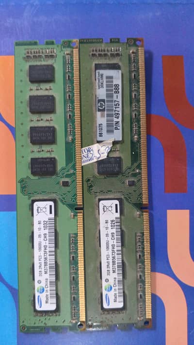 Samsung 5GB DDR3 RAM high speed best for gaming and work