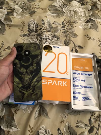 Tecno Spark 20C 4/128 With Box
