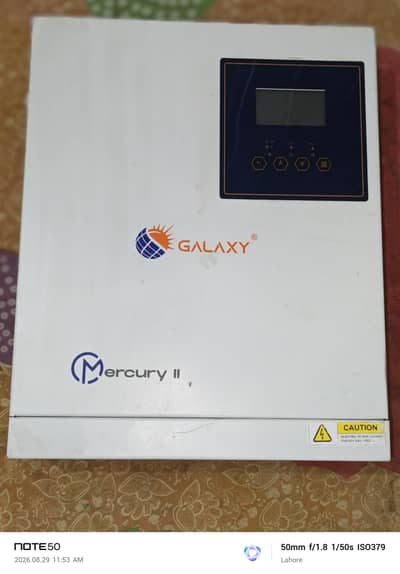 Galaxy Mercury || 2.5 kw, pv 3000