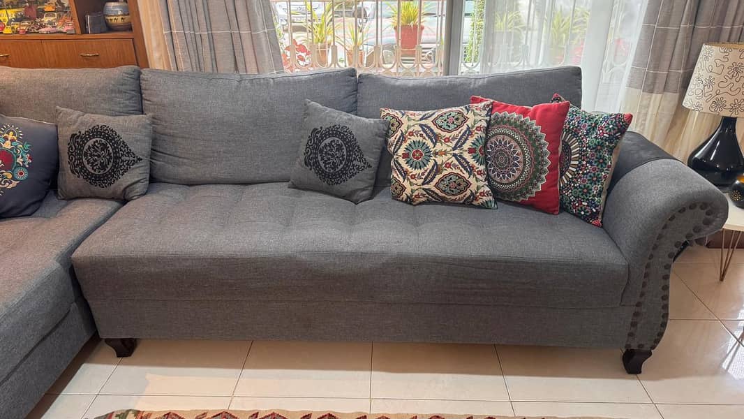 L-Shaped Sofa 1