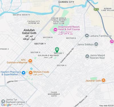 266 Square Yards Residential Plot Available For Sale In Gulshan-E-Maymar - Sector T If You Hurry