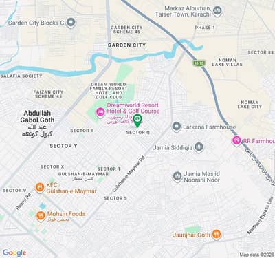 Residential Plot Available For sale In Gulshan-e-Maymar - Sector Q