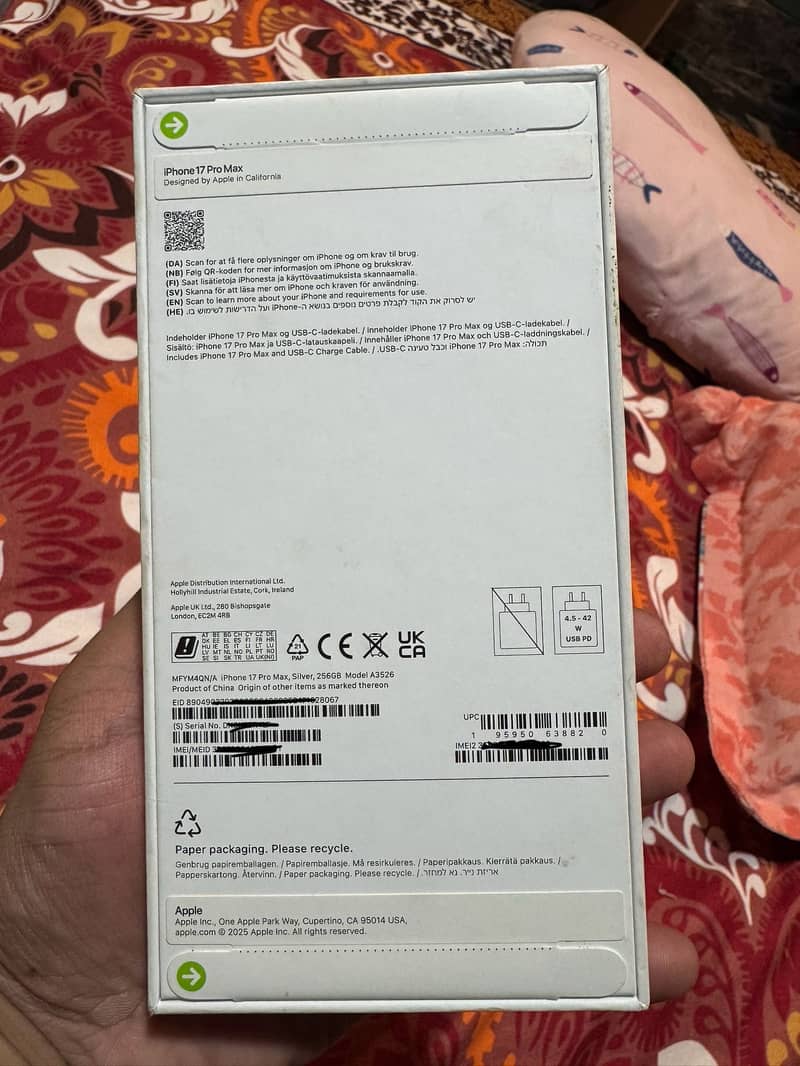 iPhone 17 Pro Max (Box Pack) 0