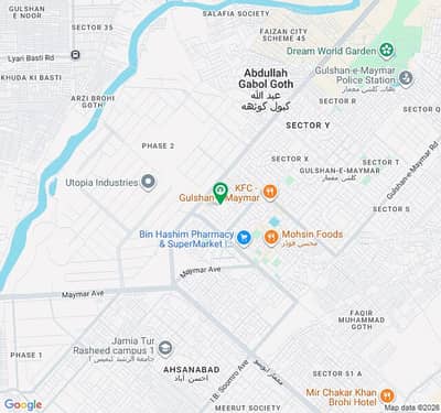 Book A 240 Square Yards Residential Plot In Gulshan-e-Maymar - Sector V