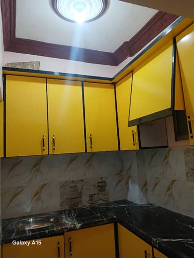 Flat for Sale. New Renovated 2 bed lounge, Near Johar-Mor Karachi
