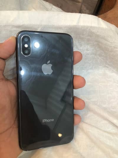 Apple iPhone X , 64 GB storage . Non Pta. condition 9 by 10