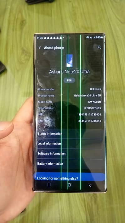 Samsung Mobile Note 20 Ultra