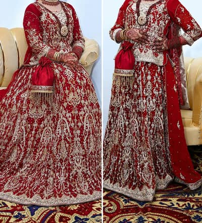 bridals maxi and bridals lehanga