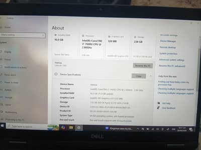 Dell Latitude 7389, Core i7 7th Gen, 16 GB, 256 GB SSD, TouchScreen