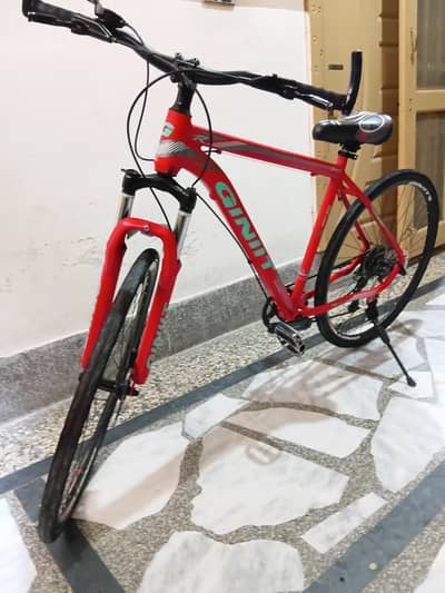 In this bicycle have 7 gares