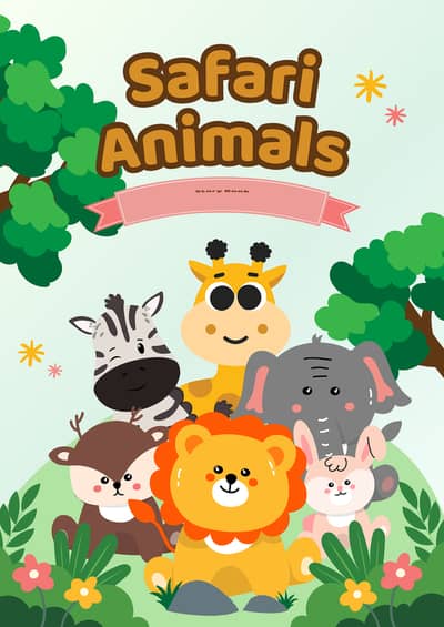 20 pages kids coloring book PDf Instant