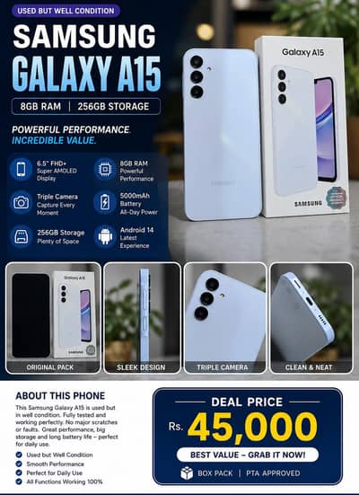 Samsung Mobile A15 5G