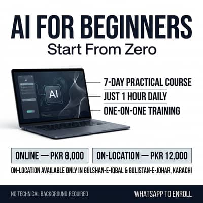 AI Seekhna Hai? Start From Zero.