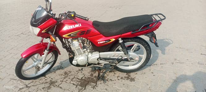 Suzuki Bike GD110 Model 2022 Full ok Documents completed