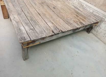 wooden takhat