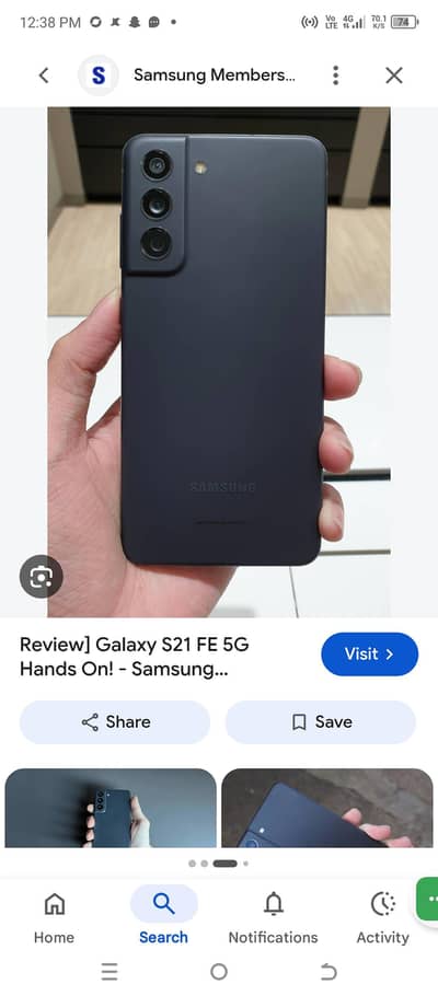 Samsung Mobile S21 FE