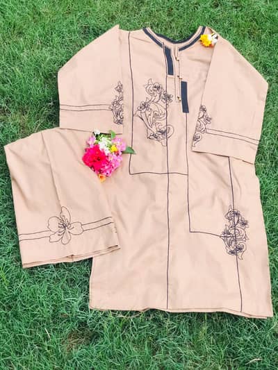 Hand made embroidery dress