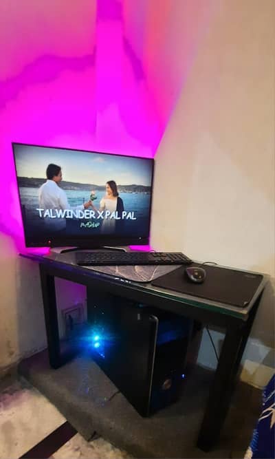 i5 3rd Gen workstation pc + Dell 24inch monitor borderless. 03096778532