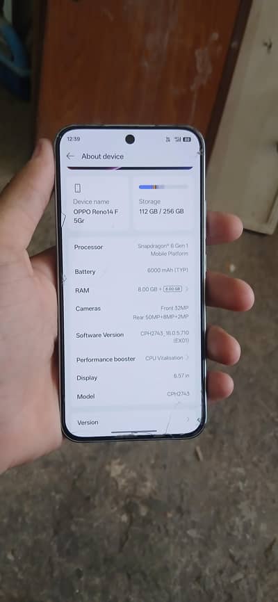 OPPO reno 14f 5g