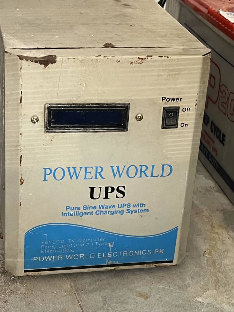 UPS with battery 1