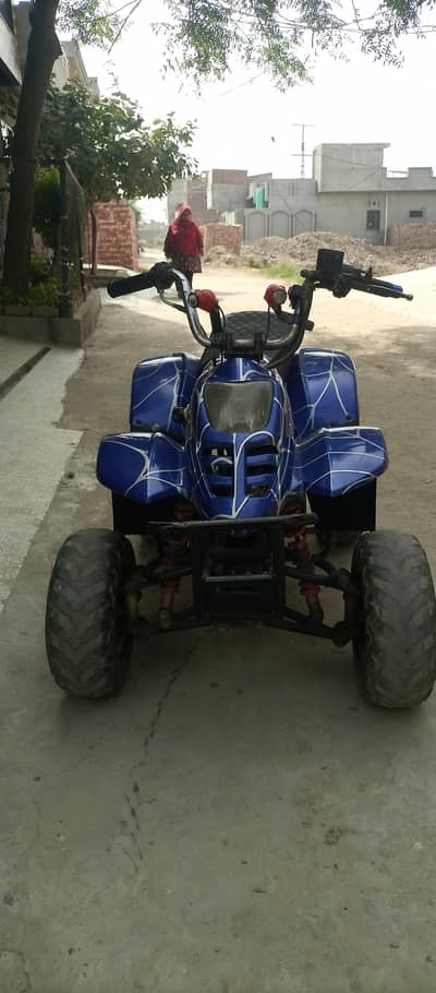 urgent sale atv bike with disc brake and led lights new battery