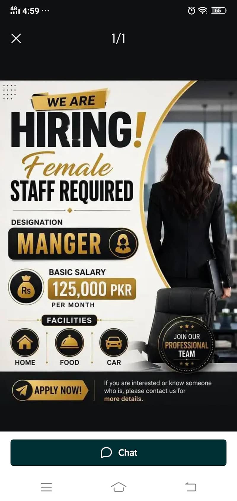 Manager Female 0