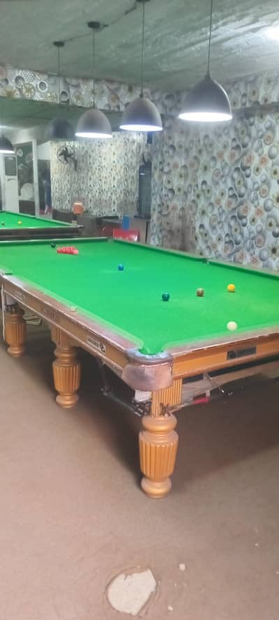 snooker table 1 table still kusan 2 sada 6by 12 ka