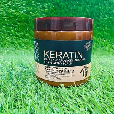 Premium Keratin Hair Mask 500ml for Damaged Hair Repair