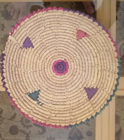 Handmade Changair/Chaabi Traditional Bread Plate