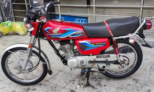 Honda CG 125 Model 2024 | All Document Clear | Honda Red Color 125