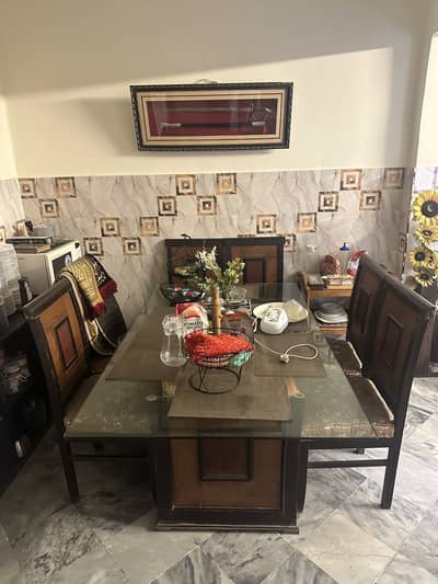 6 seater dinning table