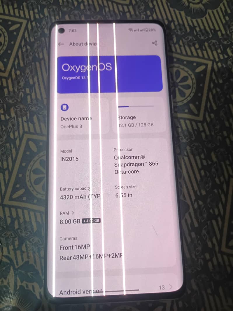 One Plus 8 4