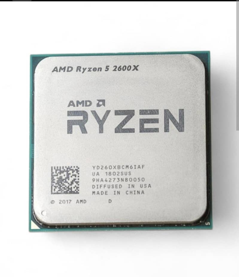 Ryzen 2600x processor only 0