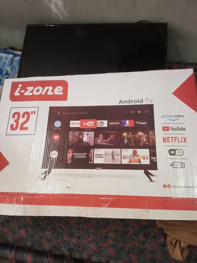 I zone smart led 32inch slightly use with box