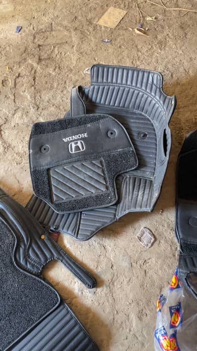 Honda City 2025 Model کے لیے Premium 7D Car Mats