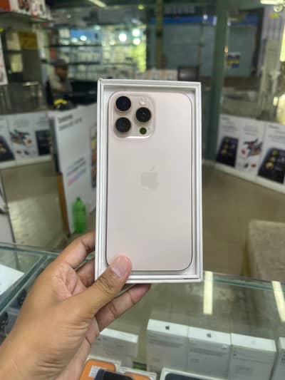 Apple iphone 16 pro max 256gb non complete box